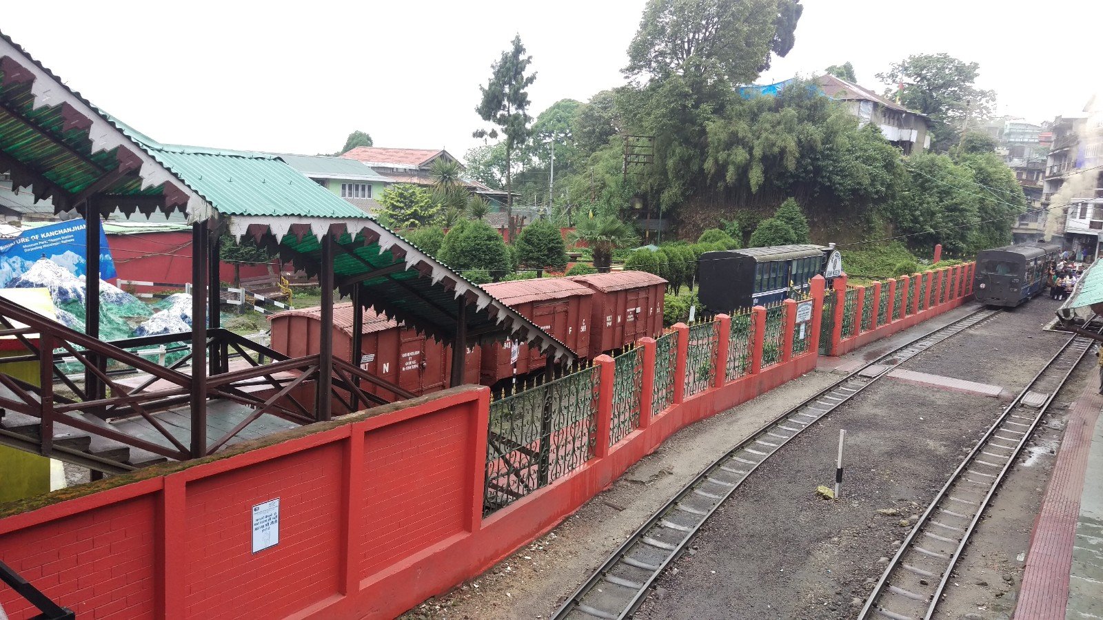 GHOOM RAILWAY STATION DARJEELING TOY TRAIN GHOOM RAILWAY STATION DARJEELING TOY TRAIN