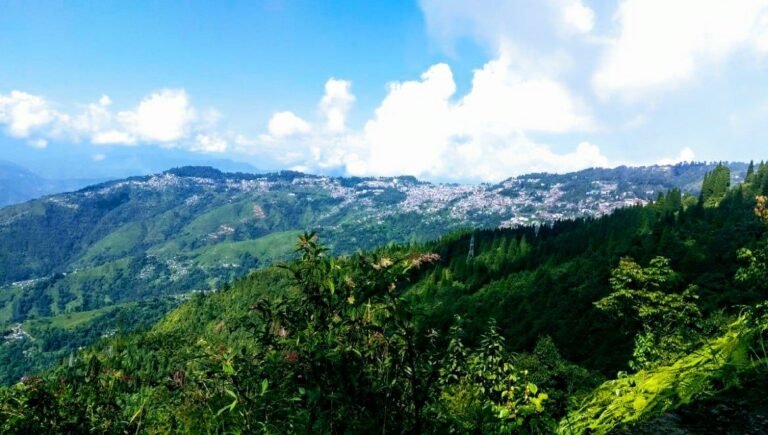 View of Darjeeling From the distance 13
