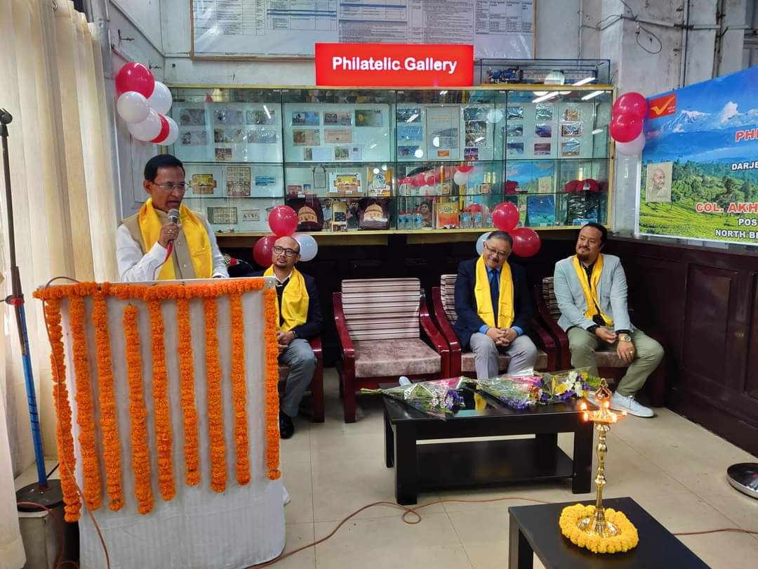 Inauguration of Philatelic Gallery and Stamp Exhibition at Darjeeling Head Post Office Inauguration of Philatelic Gallery and Stamp Exhibition at Darjeeling Head Post Office