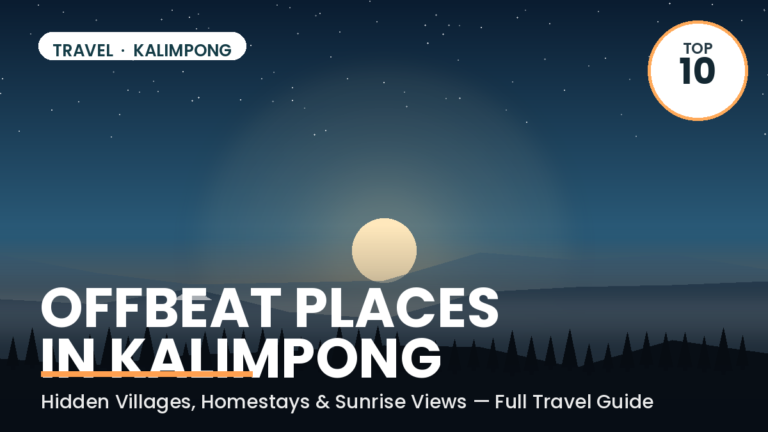Top 10 Offbeat Places in Kalimpong | Hidden Gems & Travel Guide 2026