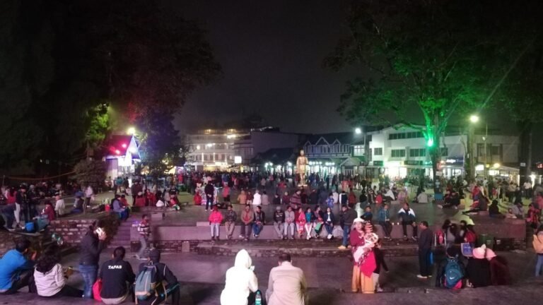 Mall Road Darjeeling 1