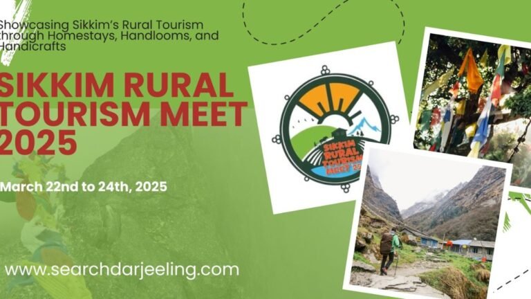 Sikkim Rural Tourism Meet 2025: 3 days meet from March 22nd to 24th, 2025 11